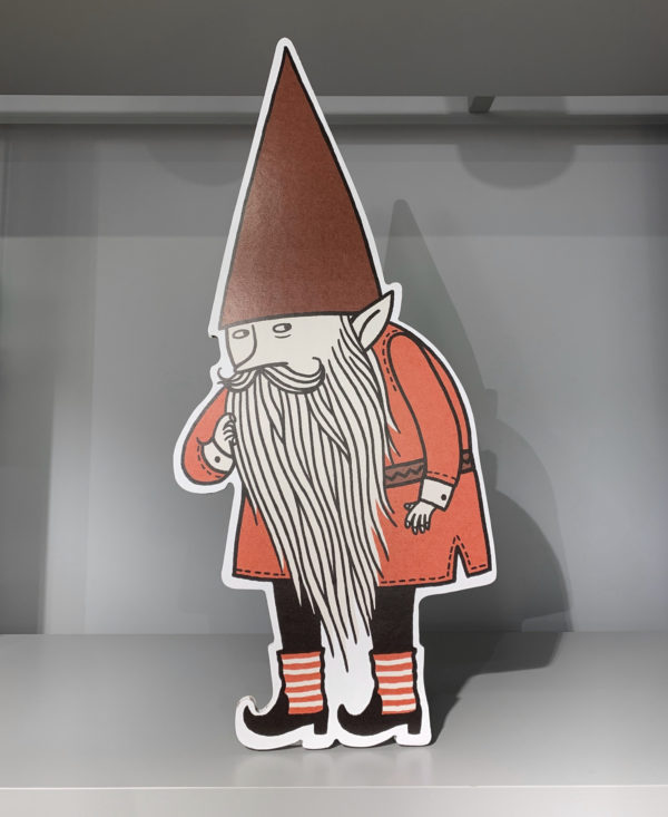 tomte på papper